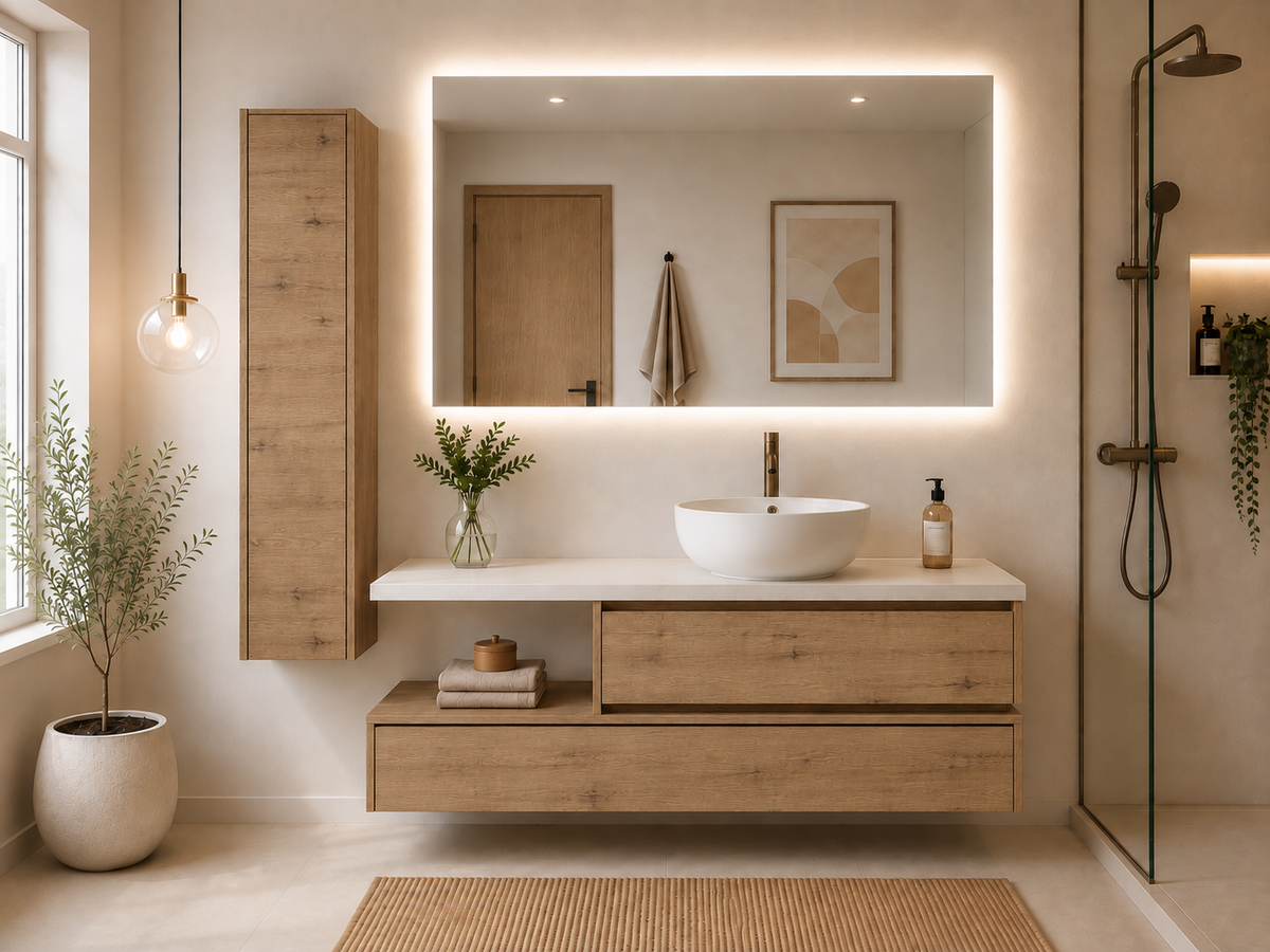 Koupelnový nábytek v designu MENORCA