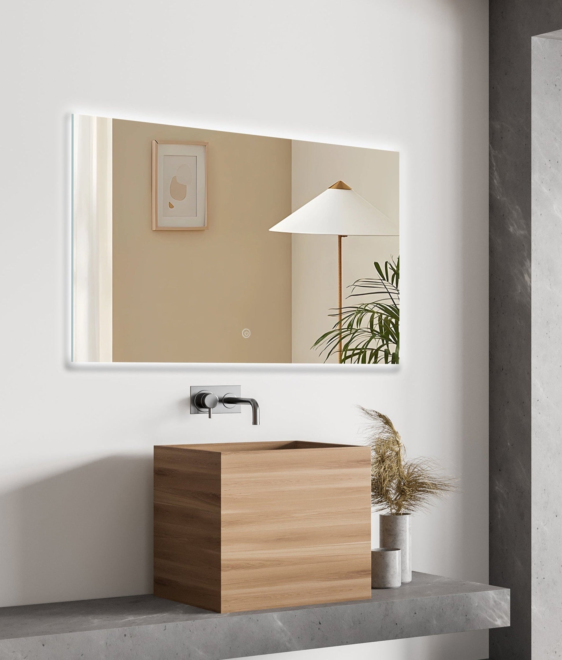 Zrcadlo LED Delta