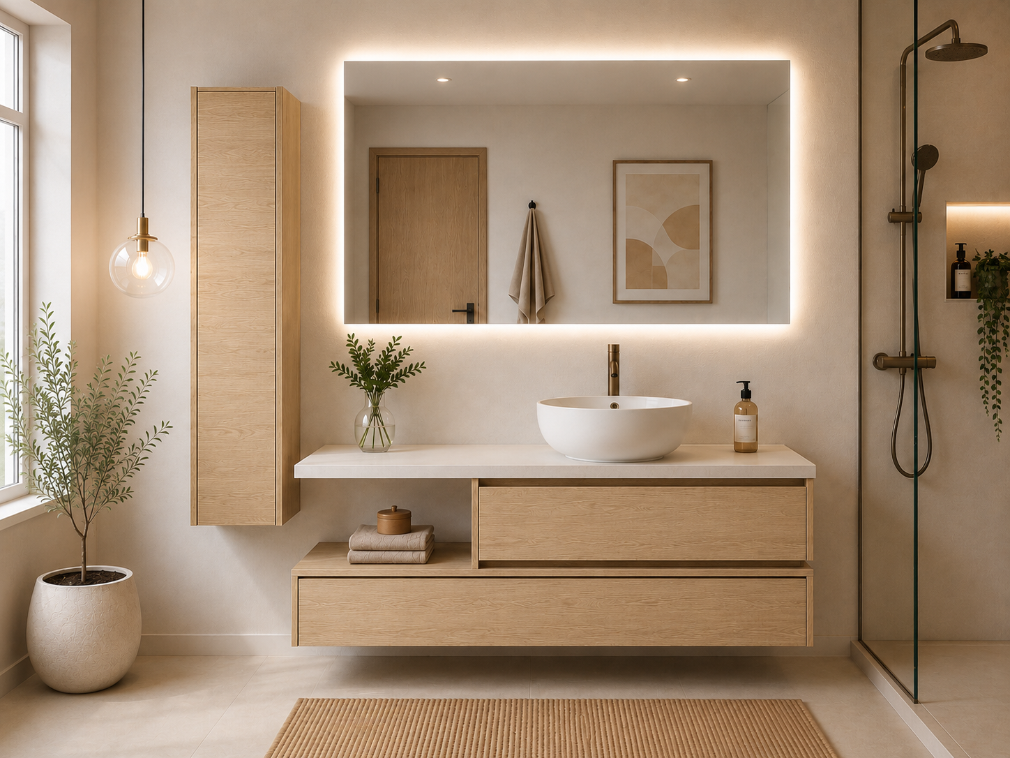 Koupelnový nábytek v designu MENORCA