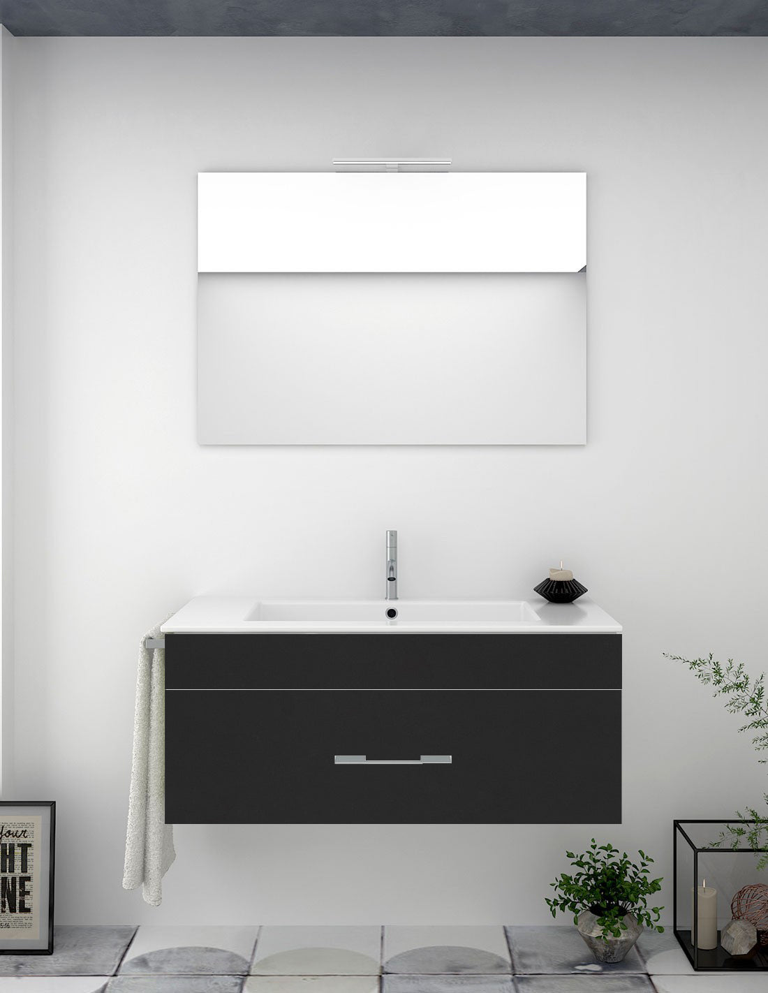 Koupelnový nábytek FLORENCIA s umyvadlem