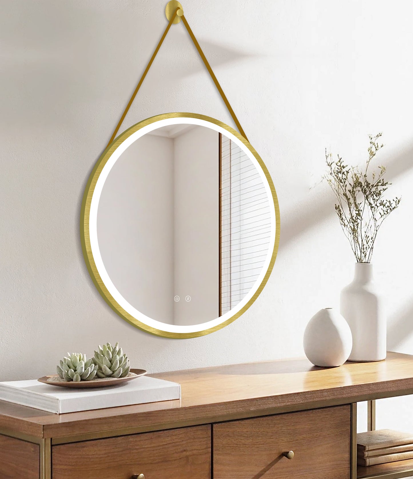 Zrcadlo LED Olympus Gold