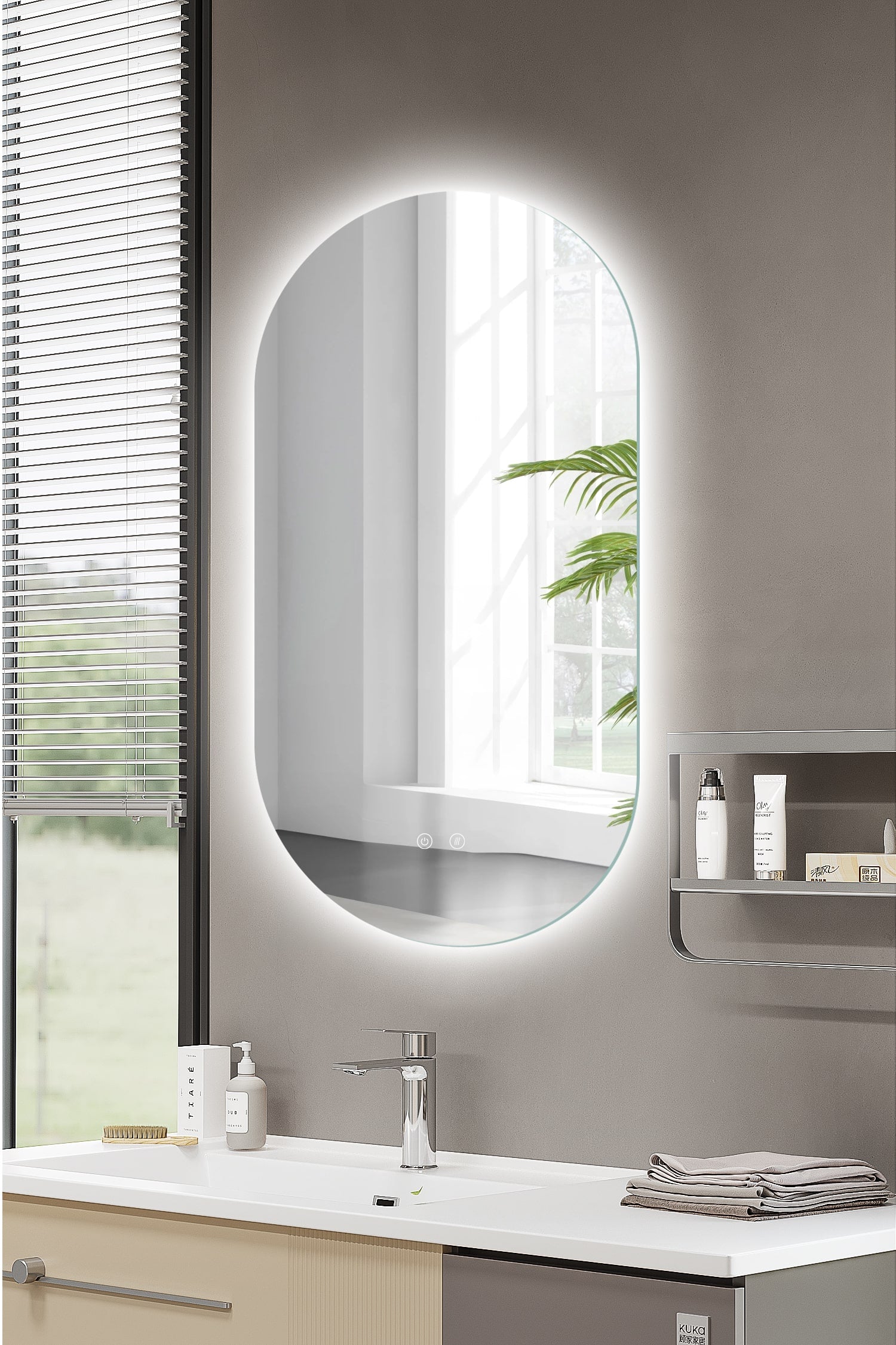 Zrcadlo LED Selene